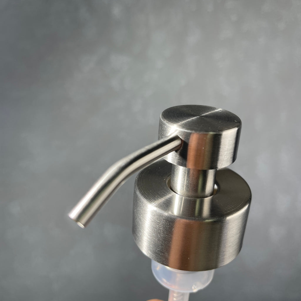 foaming soap pump head stainless steel