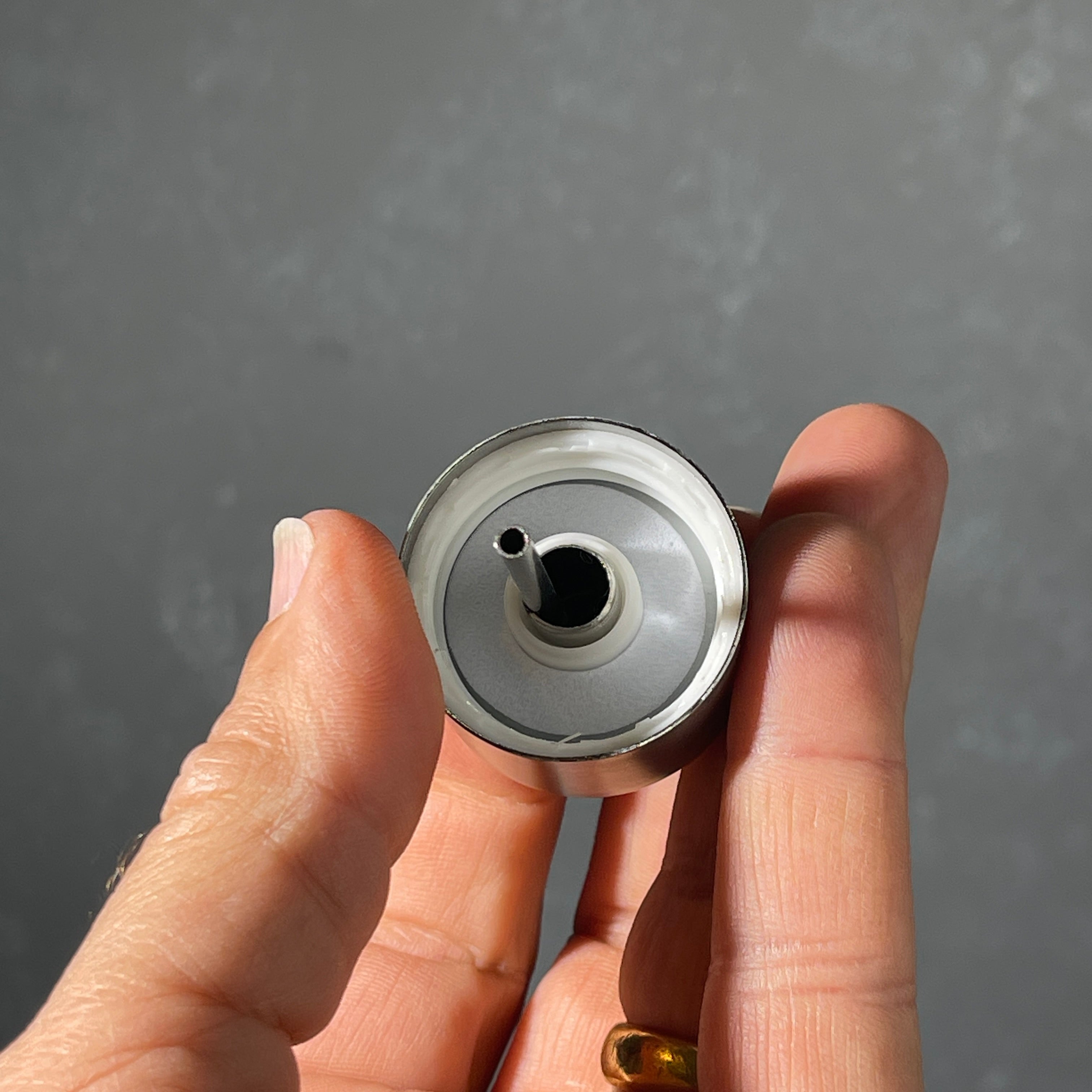 brushed stainless pour spout 28/400 thread size