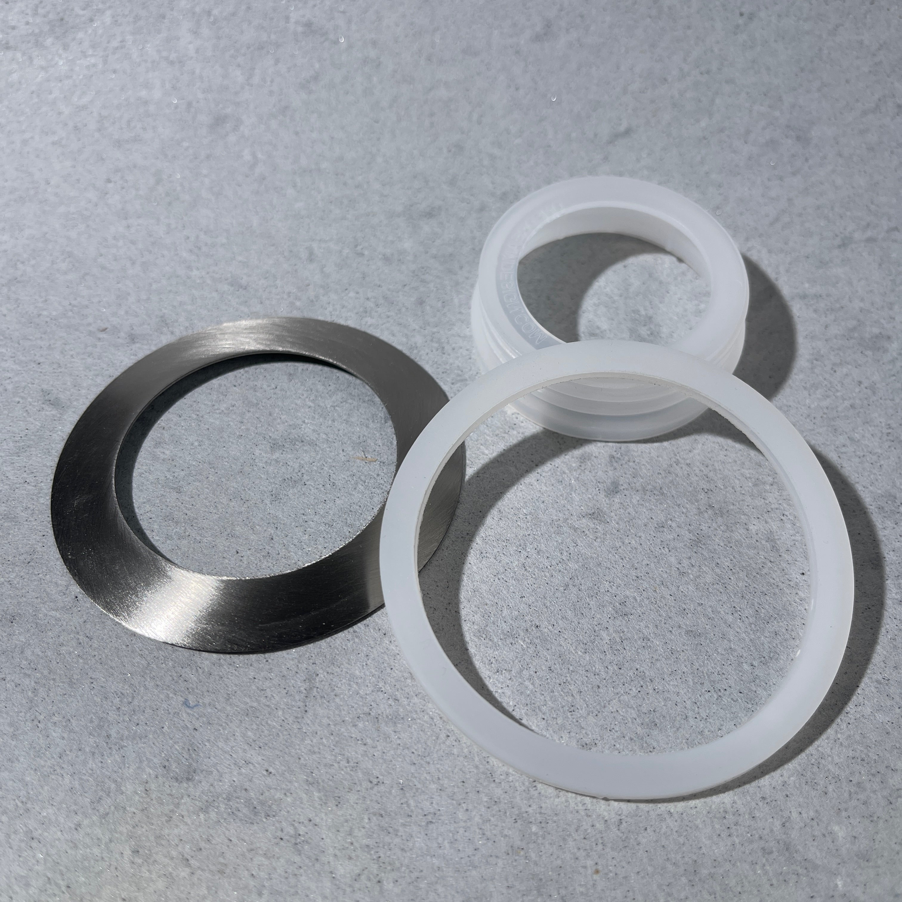 mason jar foam soap pump 3 piece adapter kit stainless steel  silicone and plastic