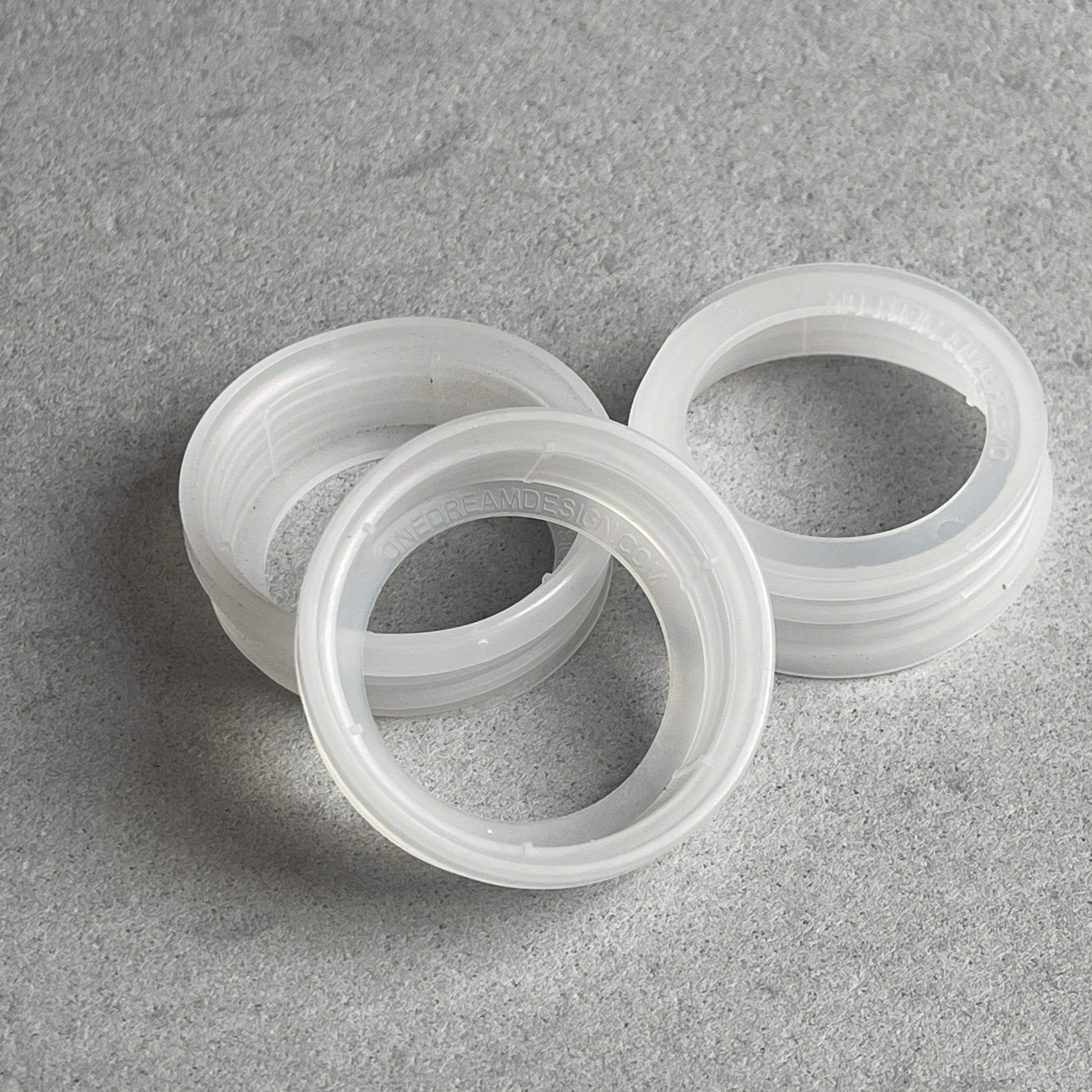clear collar thread rings for big foamer pumps onedreamdesign TM