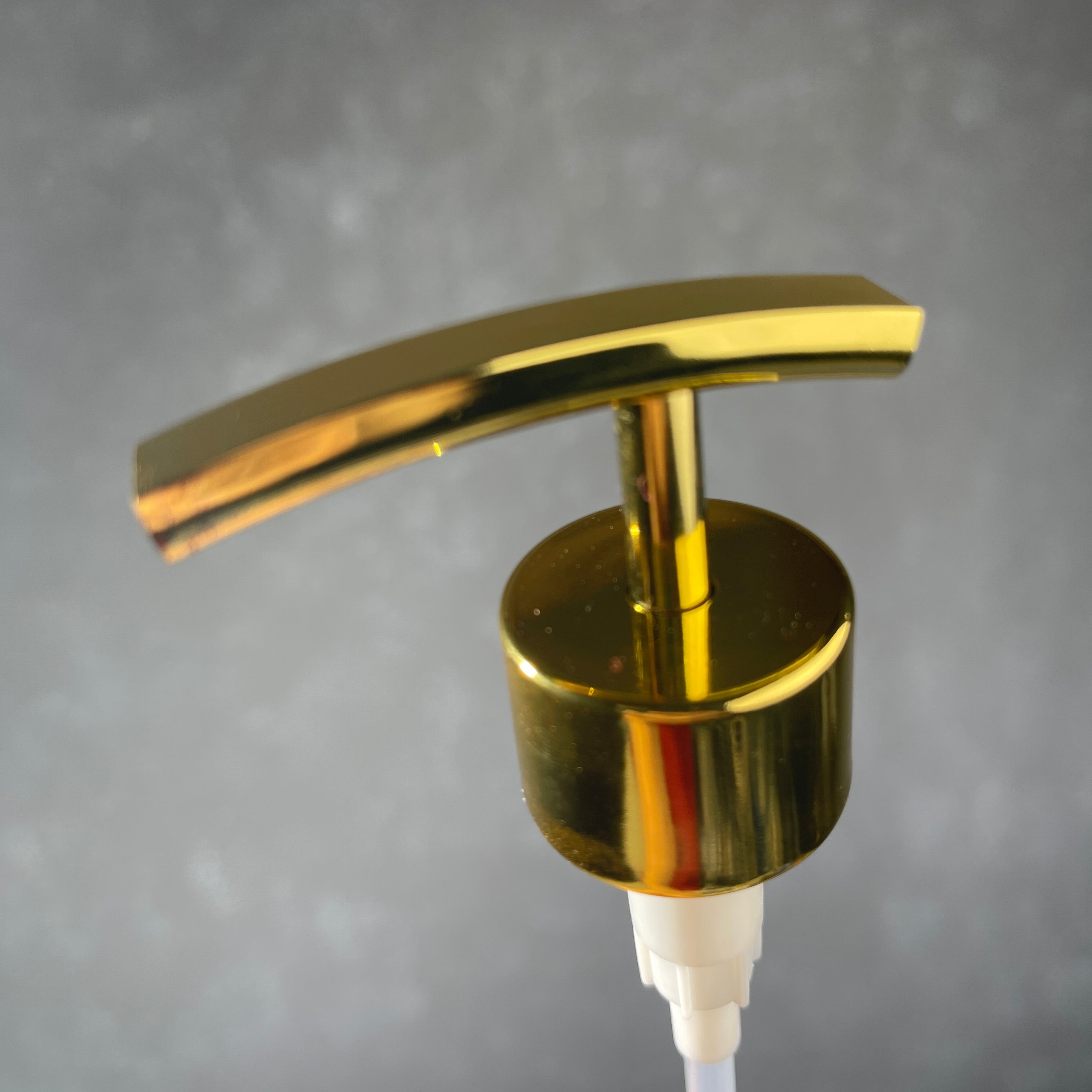 gold finish metal soap dispenser pump rainbow 2cc model