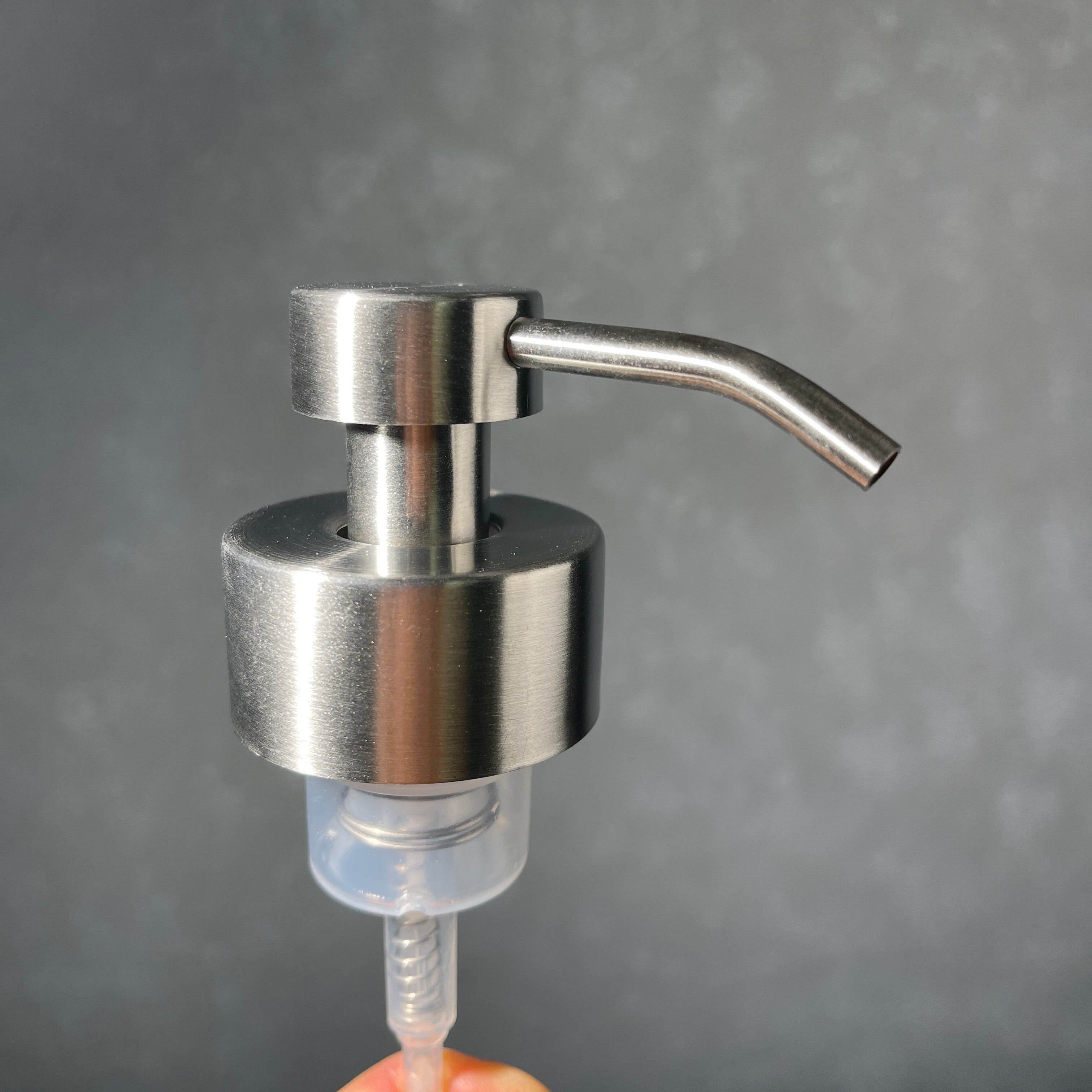 foaming soap pump head stainless steel