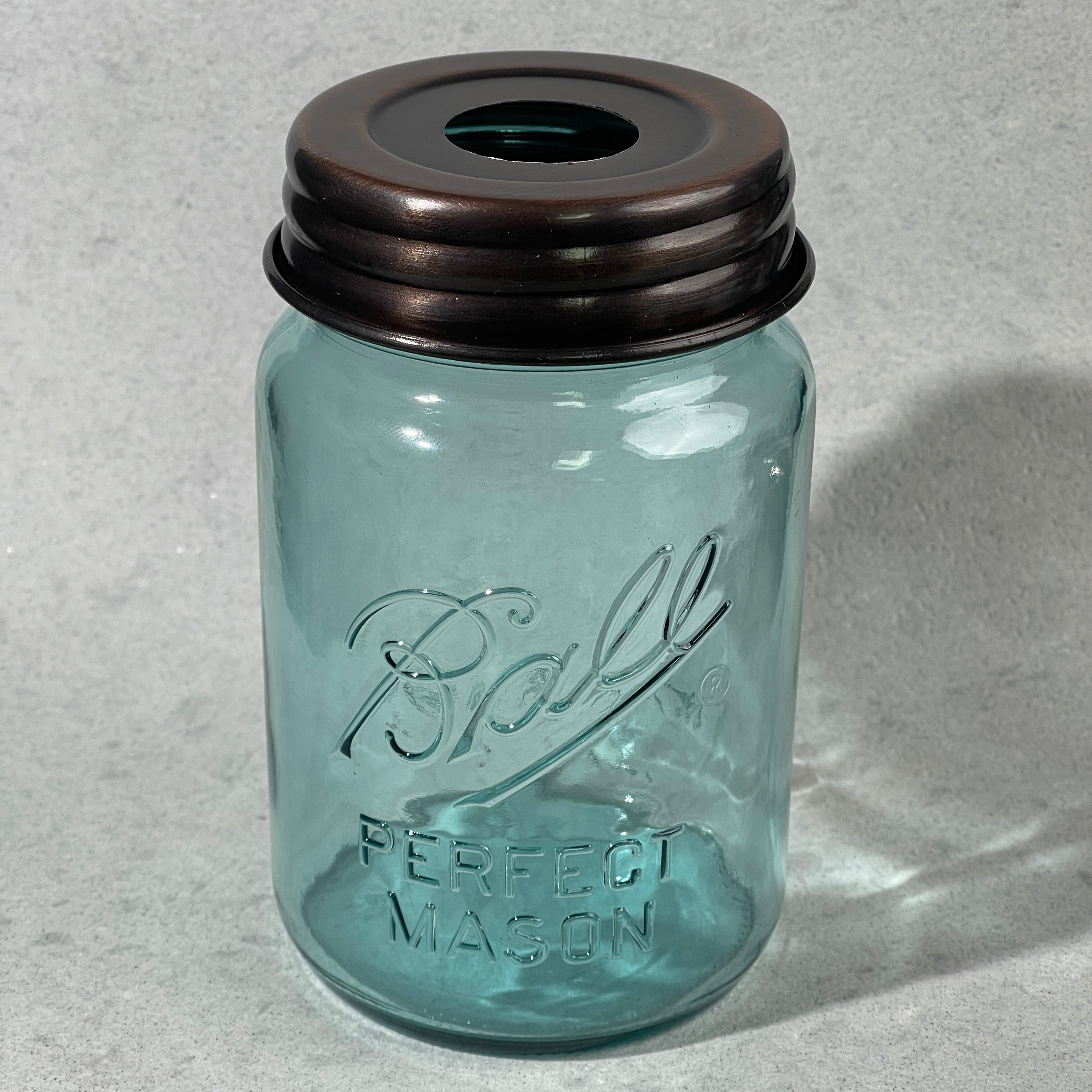 mason jar bronze lid adapter
