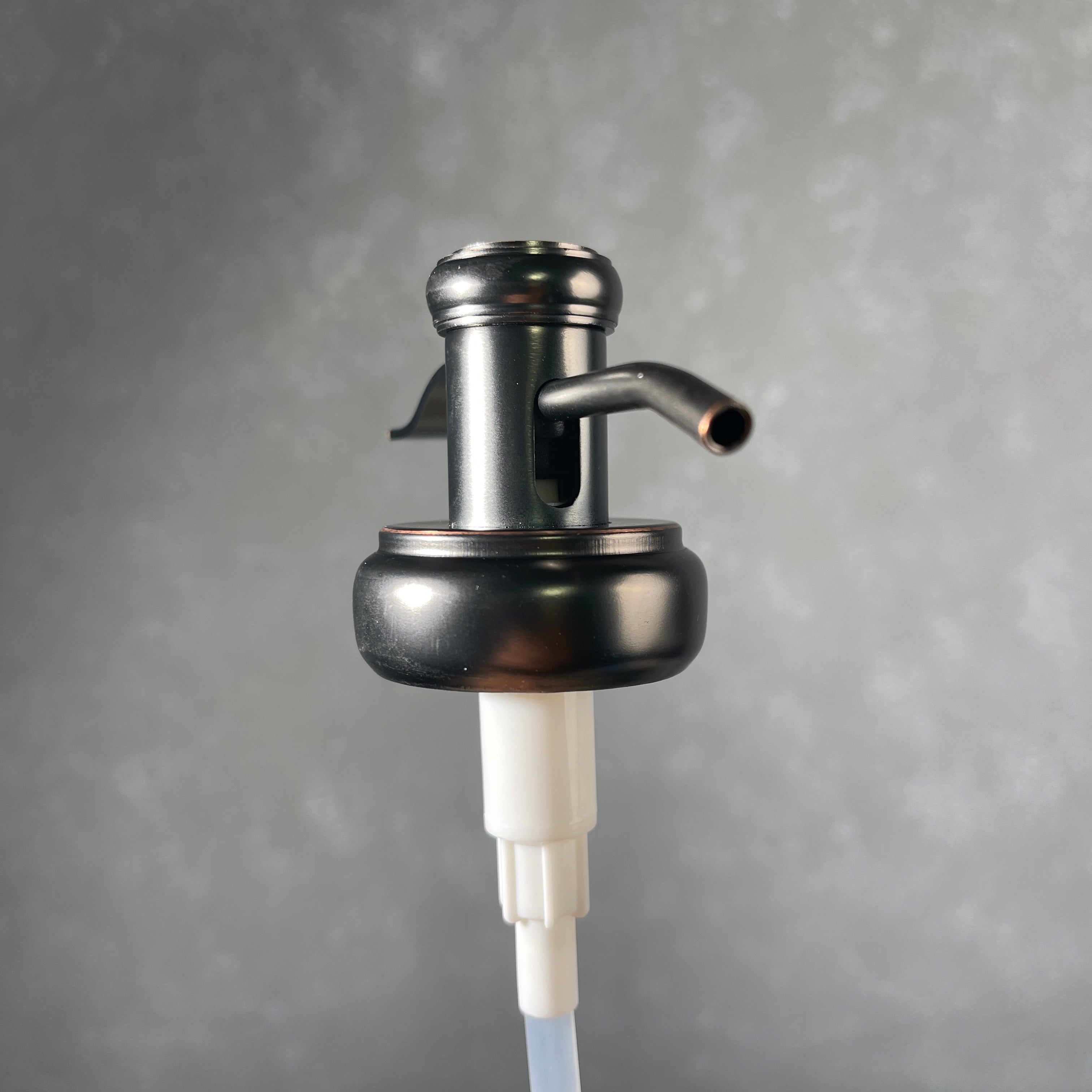 water well style soap pump in oil rubbed bronze finish