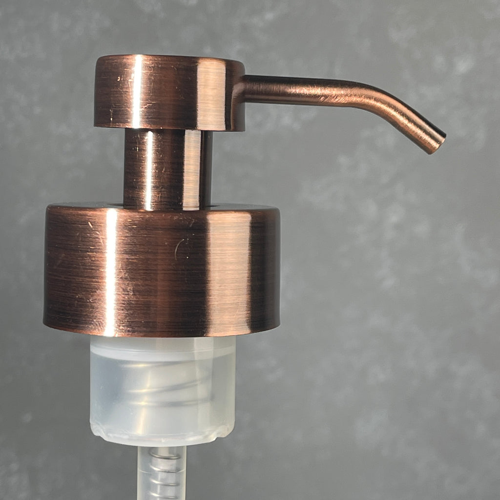  big foam soap pump copper plated