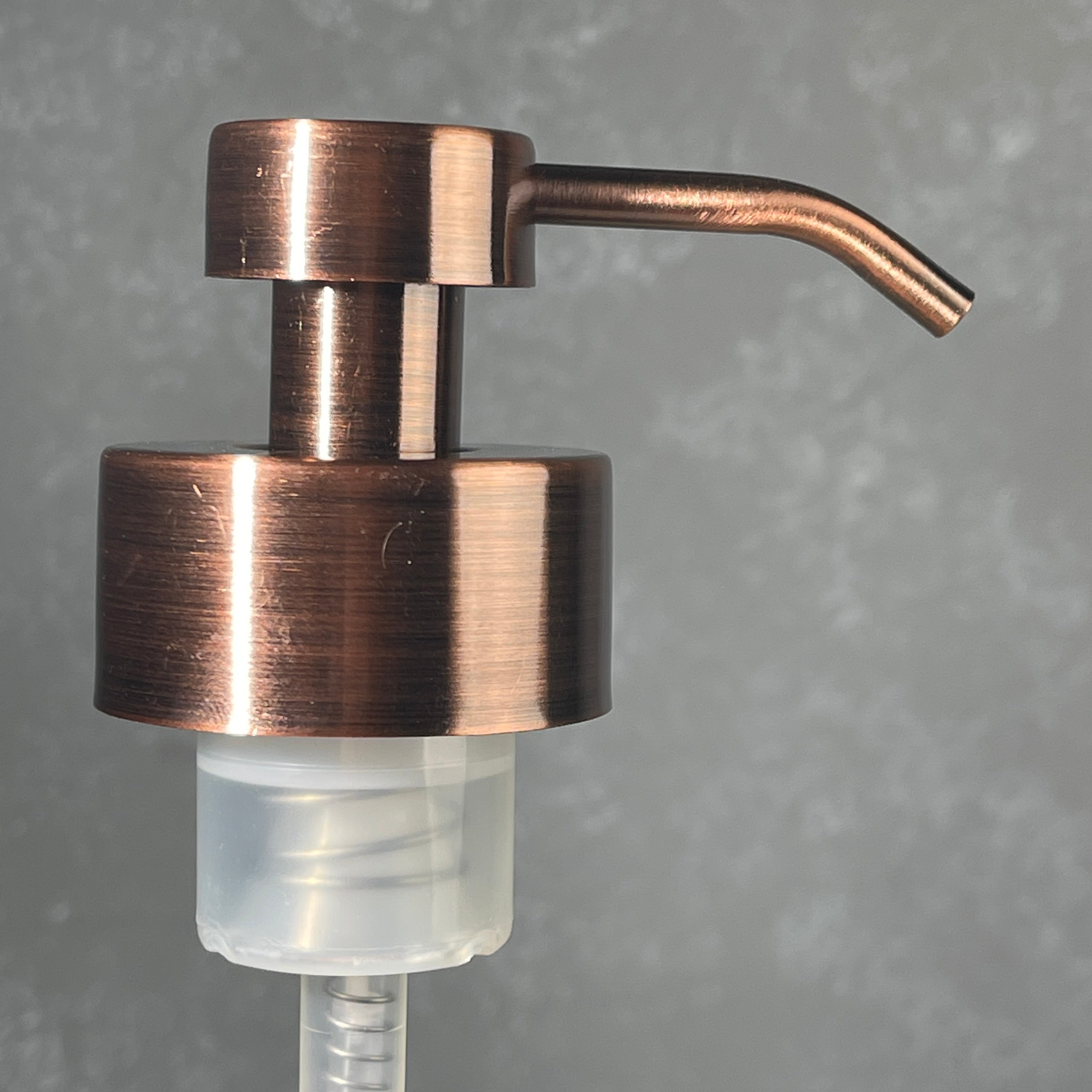  big foam soap pump copper plated