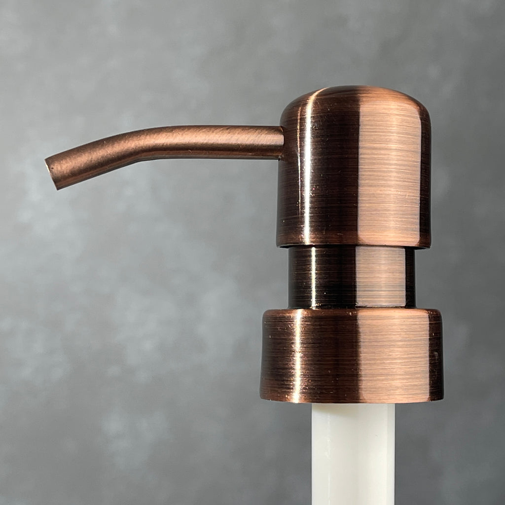 Bird Head - Copper finish soap pump dispenser 2cc