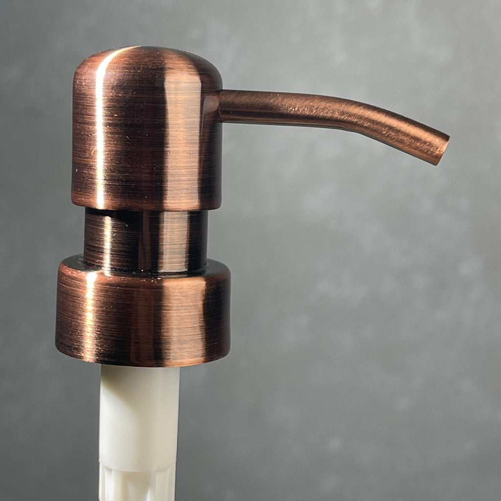 Bird Head - Copper finish soap pump dispenser 2cc