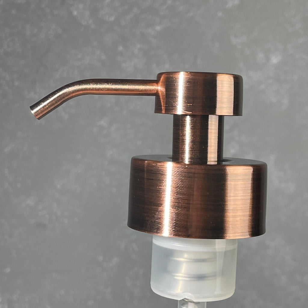  big foam soap pump copper plated