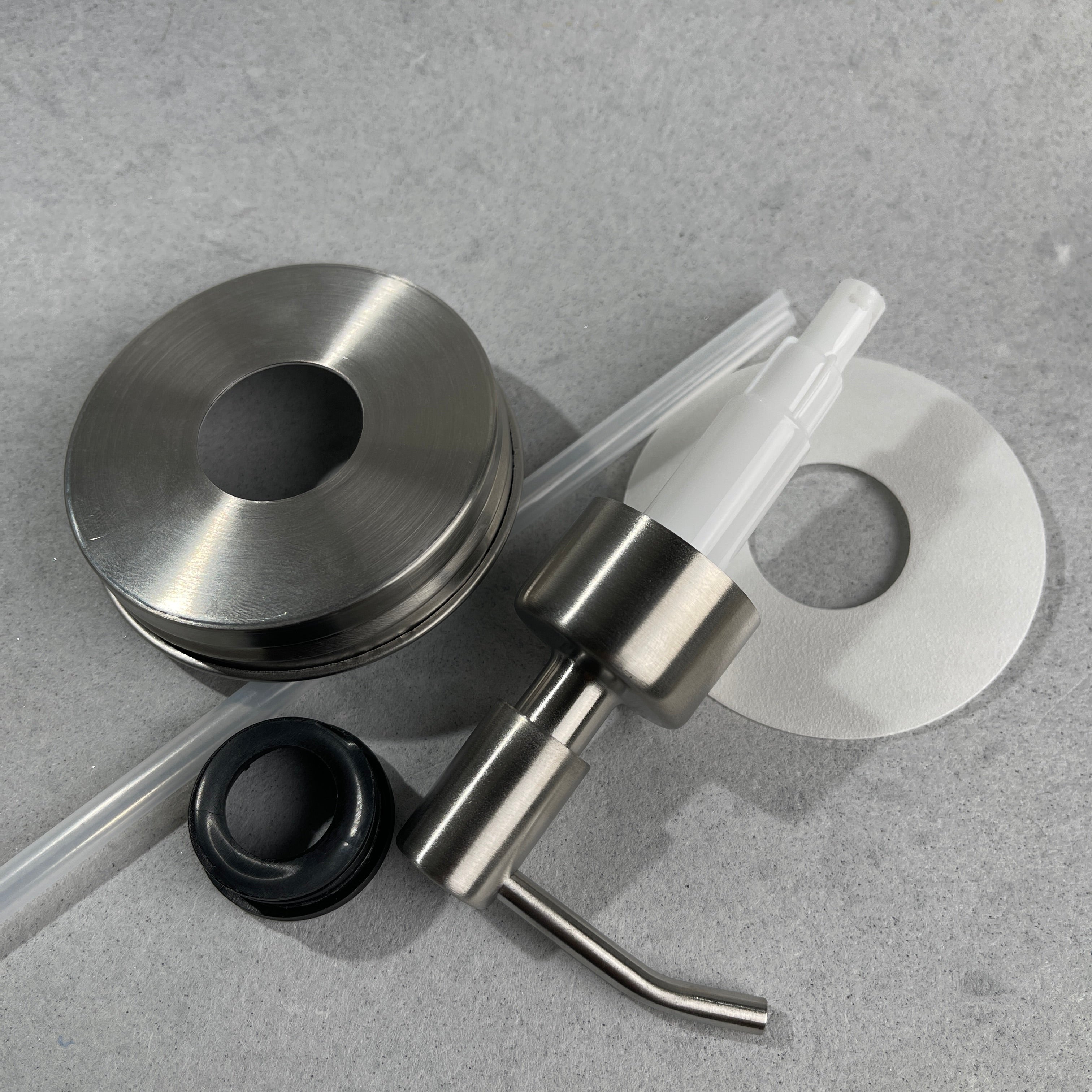 mason jar soap pump kit stainless steel slim and sleek stainless steel soap pump