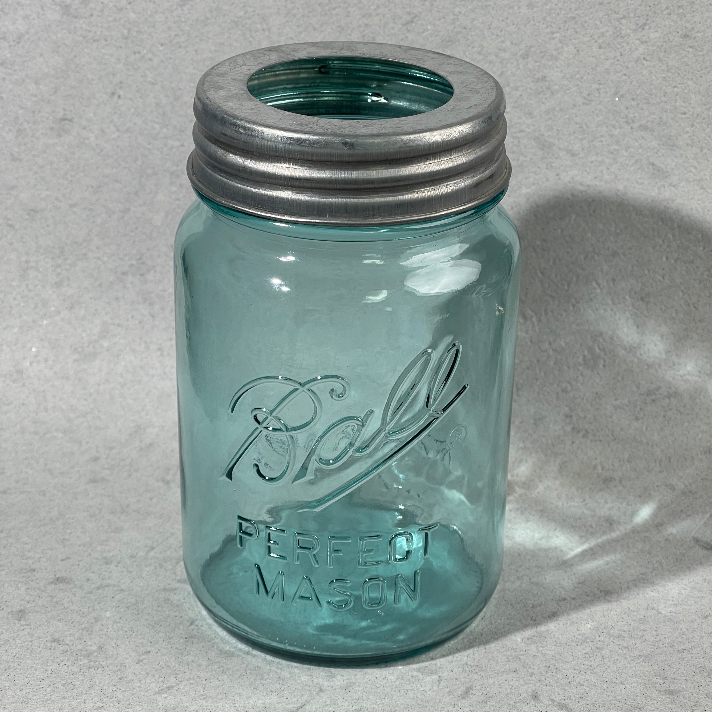 mason jar adapter lid galvanized metal regular mouth