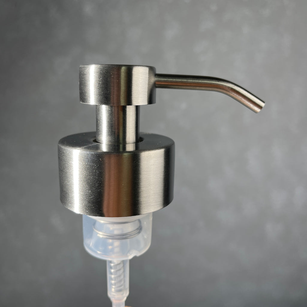 foaming soap pump head stainless steel