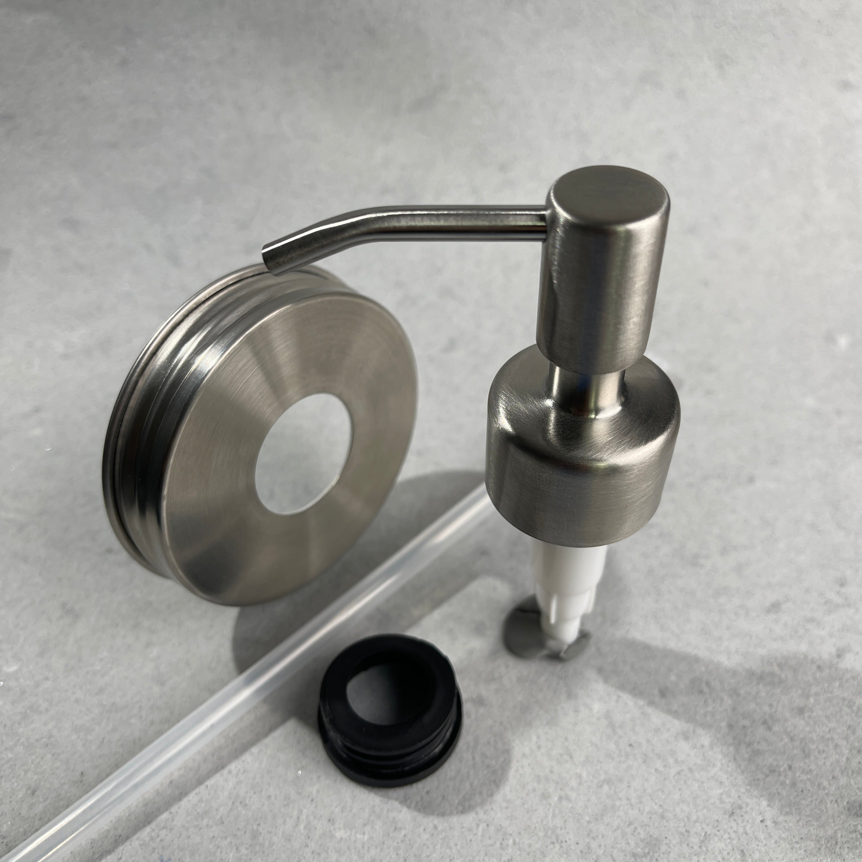 mason jar soap pump kit stainless steel slim and sleek stainless steel soap pump
