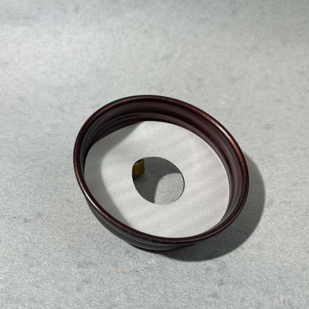 bronze finish steel mason jar pump adapter lid with hole