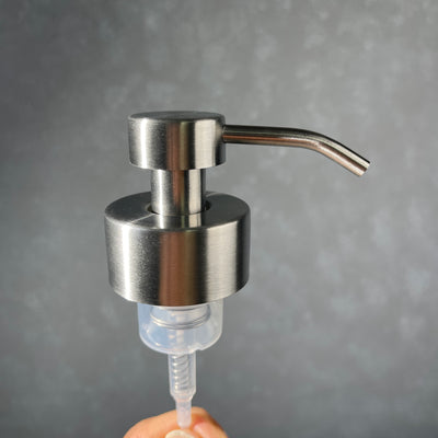 foaming soap pump head stainless steel