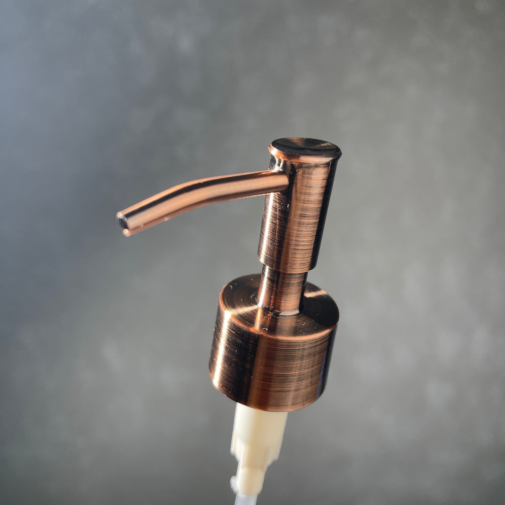 Soap Dispenser pump Classic Skinny Head - Copper Finish