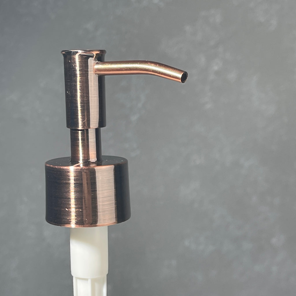 Soap Dispenser pump Classic Skinny Head - Copper Finish
