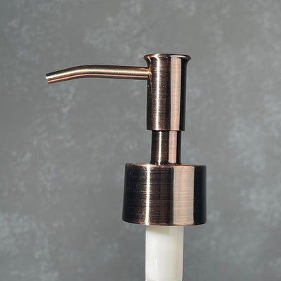 Soap Dispenser pump Classic Skinny Head - Copper Finish