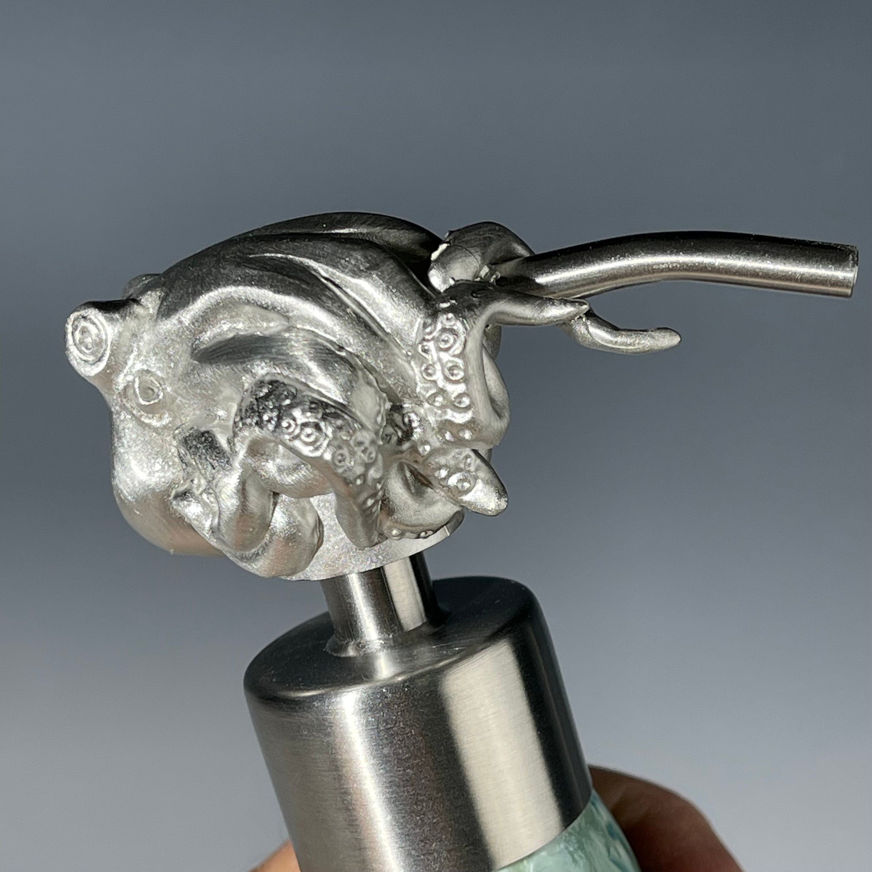 Octopus Soap Pump, Lotion and  Soap Pump  Ocean bath, Crystal Sea Fade