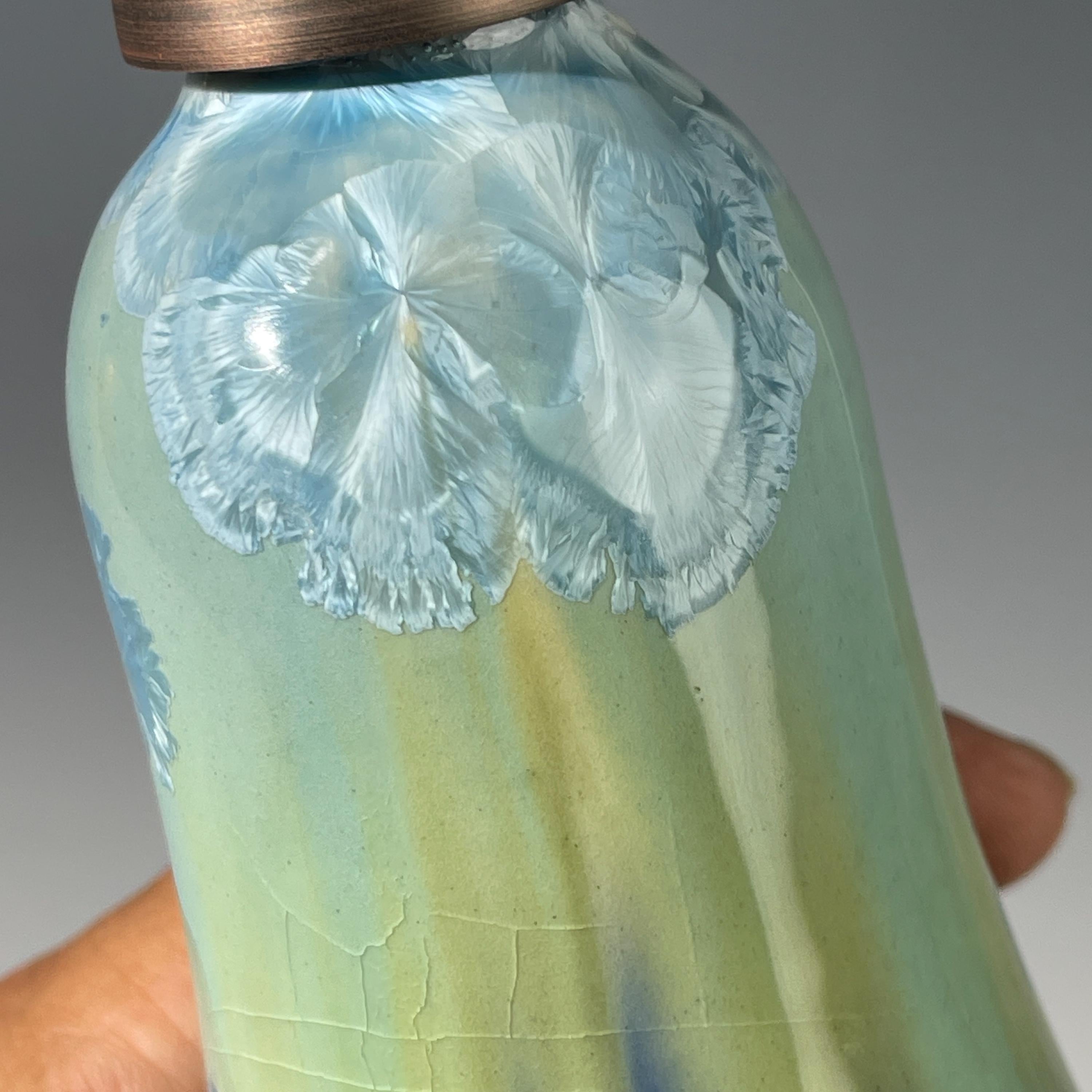 Soap Pump, Lotion Pump -Orgasmic Happy Man sky  to cobalt