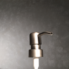 Bird head Stainless finish 1cc soap pump