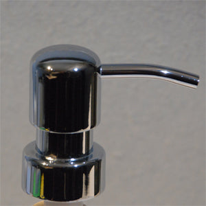 chrome metal soap pump dispenser