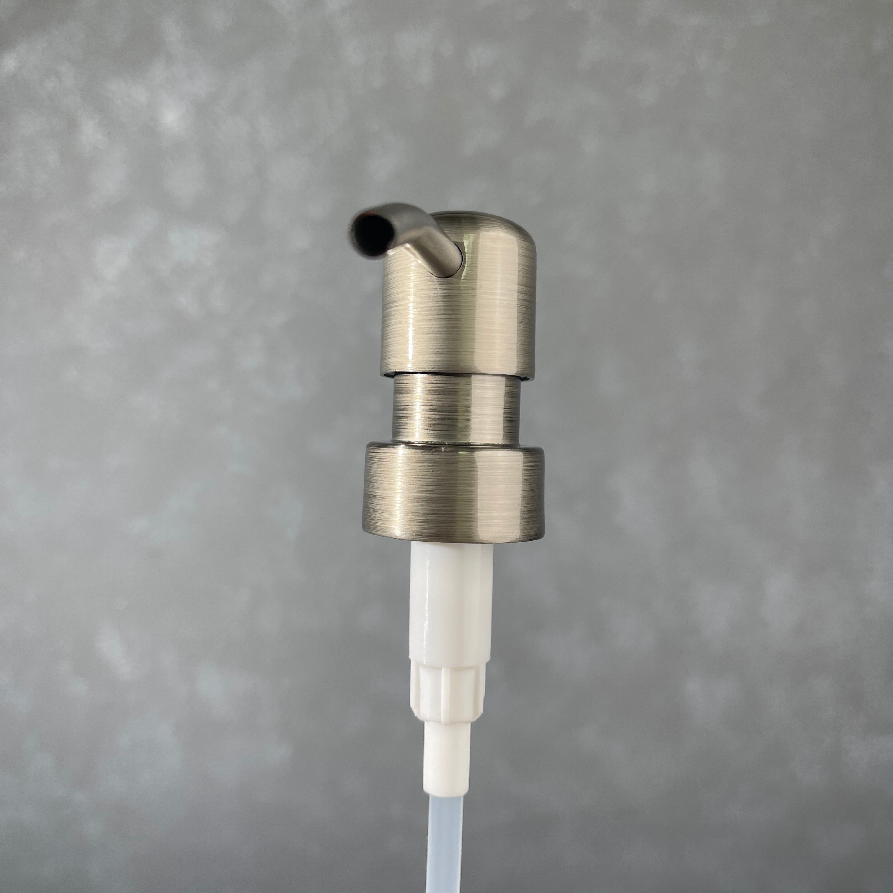stainless finish metal soap pump dispenser