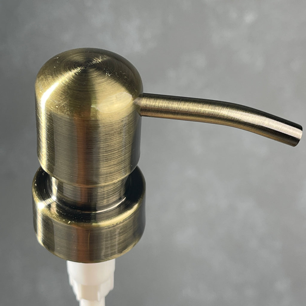 Brass bird head soap pump top 2cc