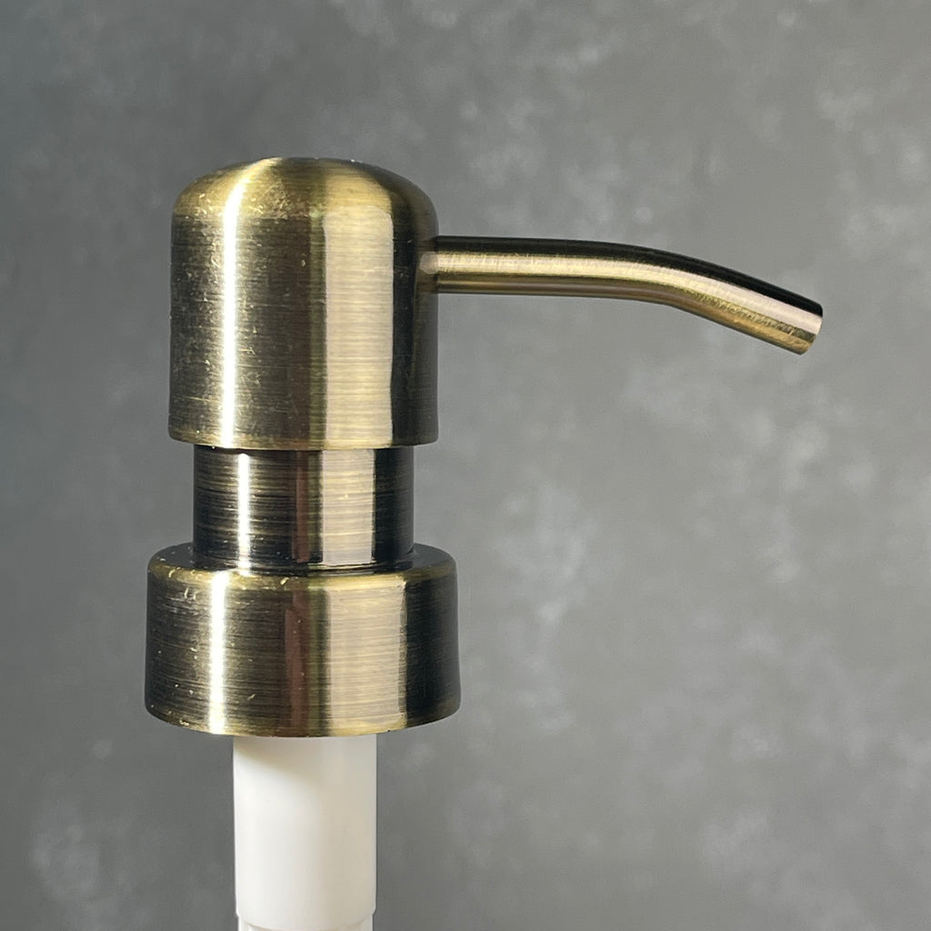 Brass bird head soap pump top 2cc