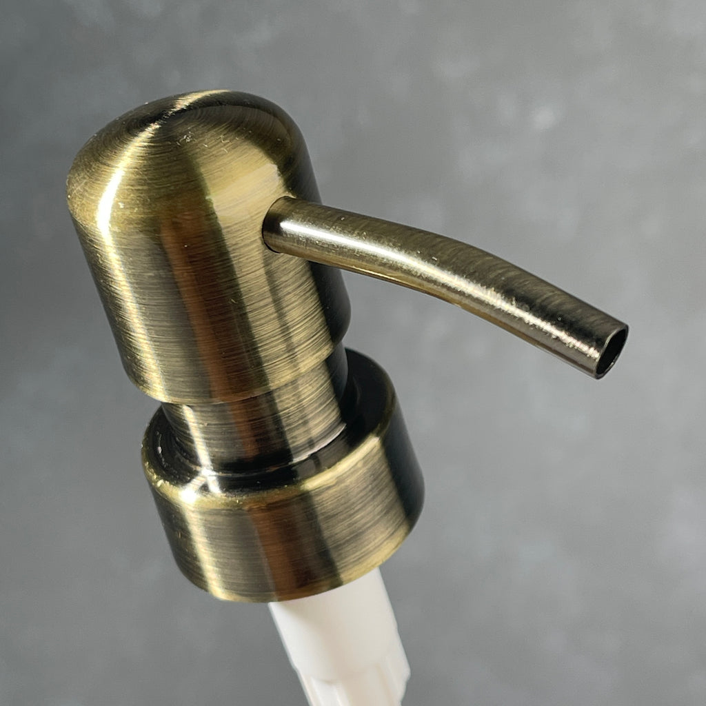 Brass bird head soap pump top 2cc