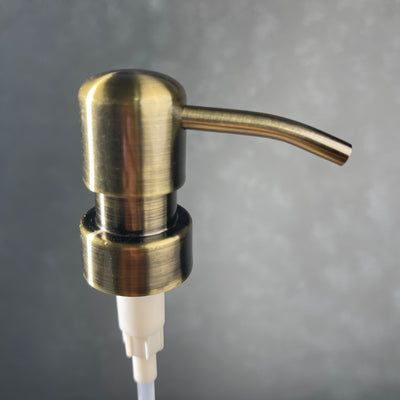 Brass bird head soap pump top 2cc