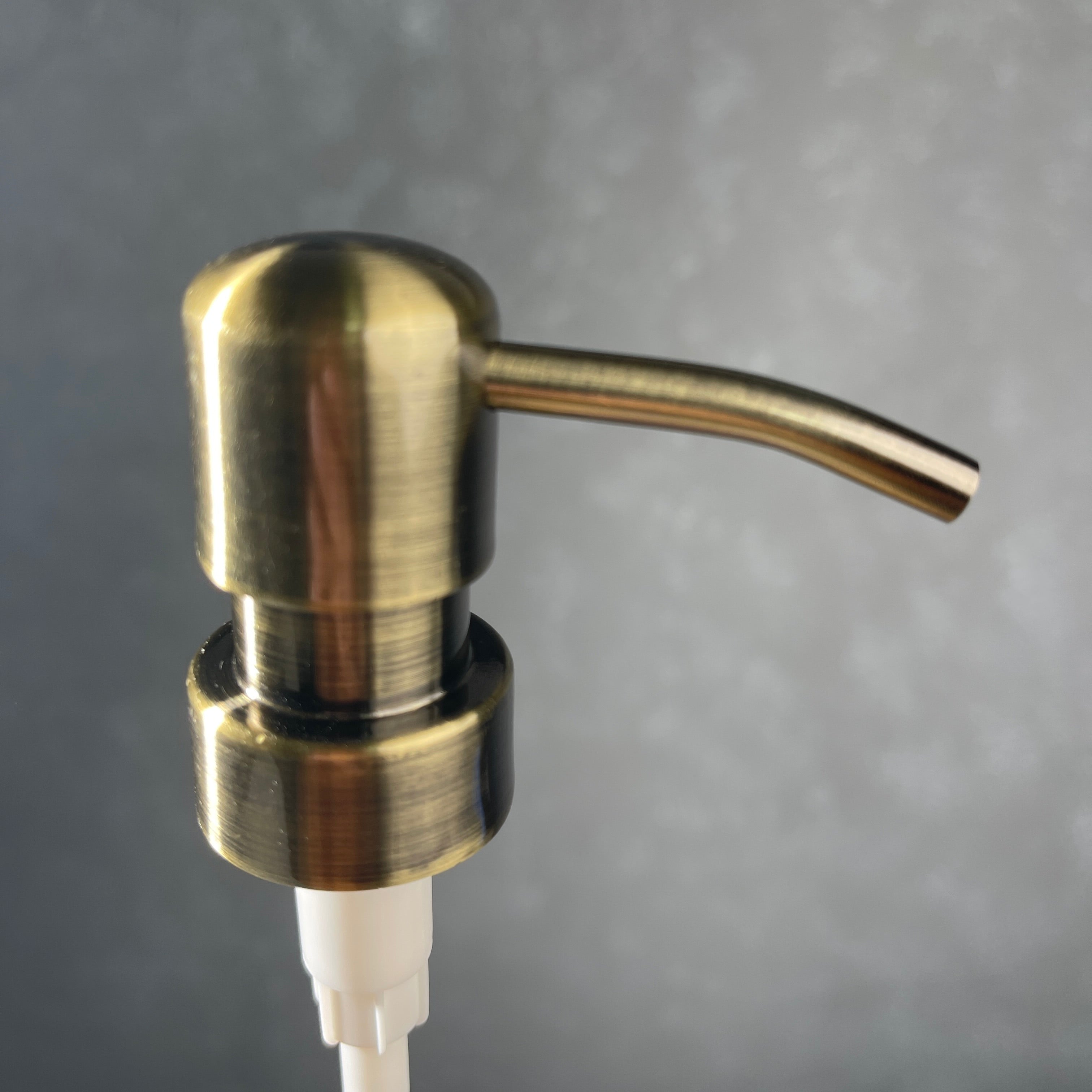 Brass bird head soap pump top 2cc