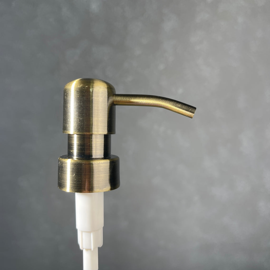 Brass bird head soap pump top 2cc