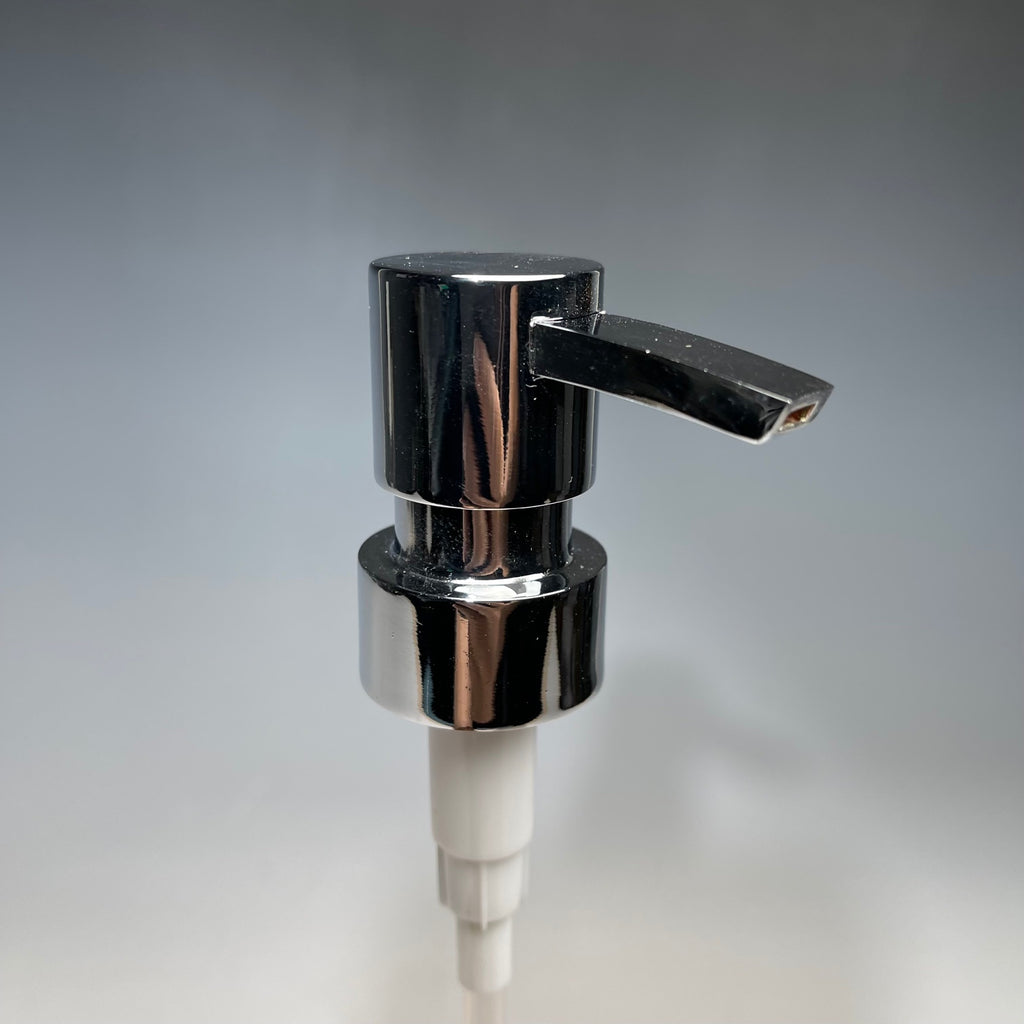 chrome heavy duty flathead soap pump top