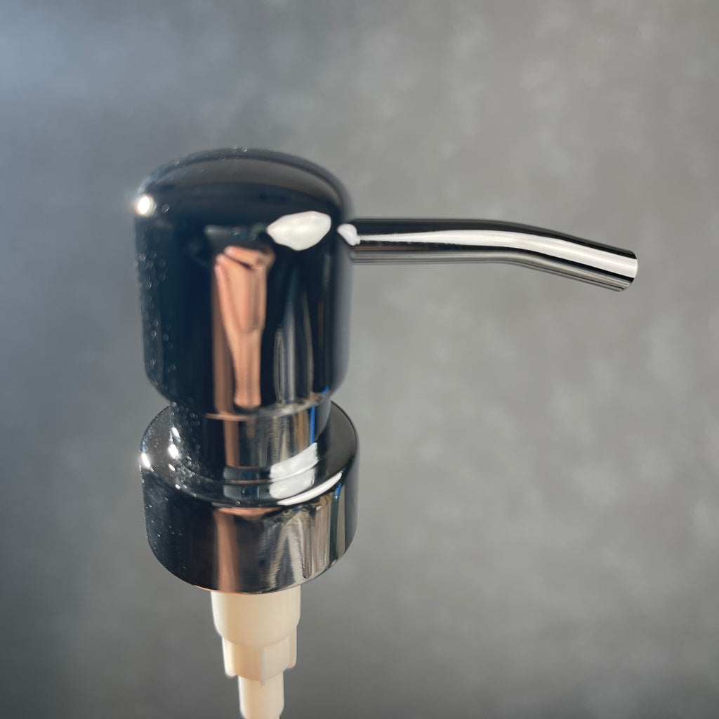 chrome metal soap pump dispenser
