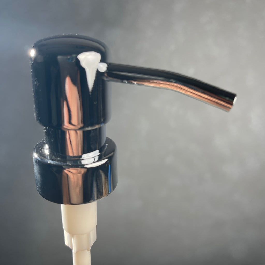chrome metal soap pump dispenser