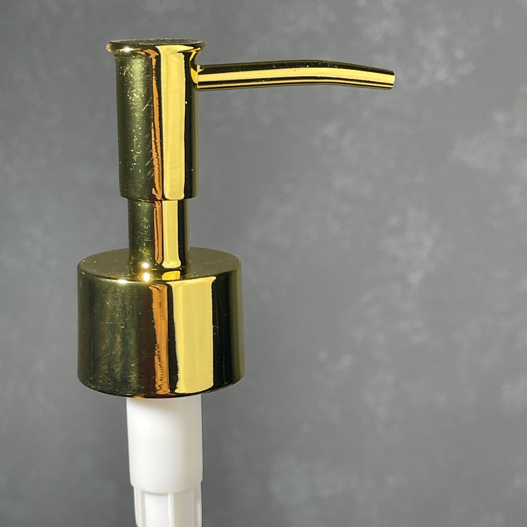 gold skinny soap dispenser top