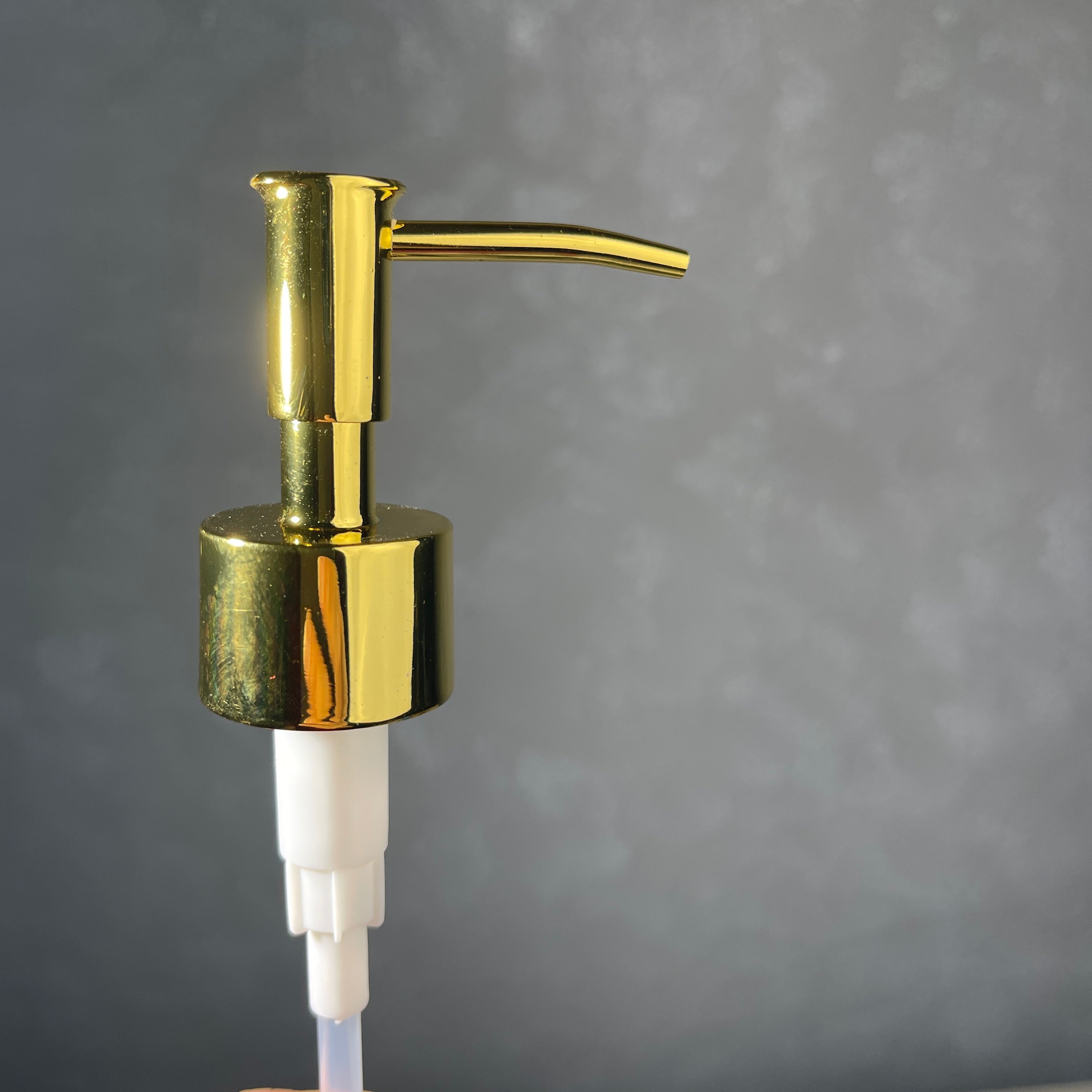 gold skinny soap dispenser top