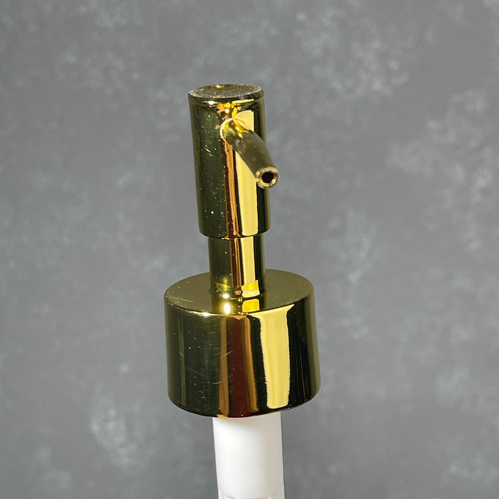 gold skinny soap dispenser top