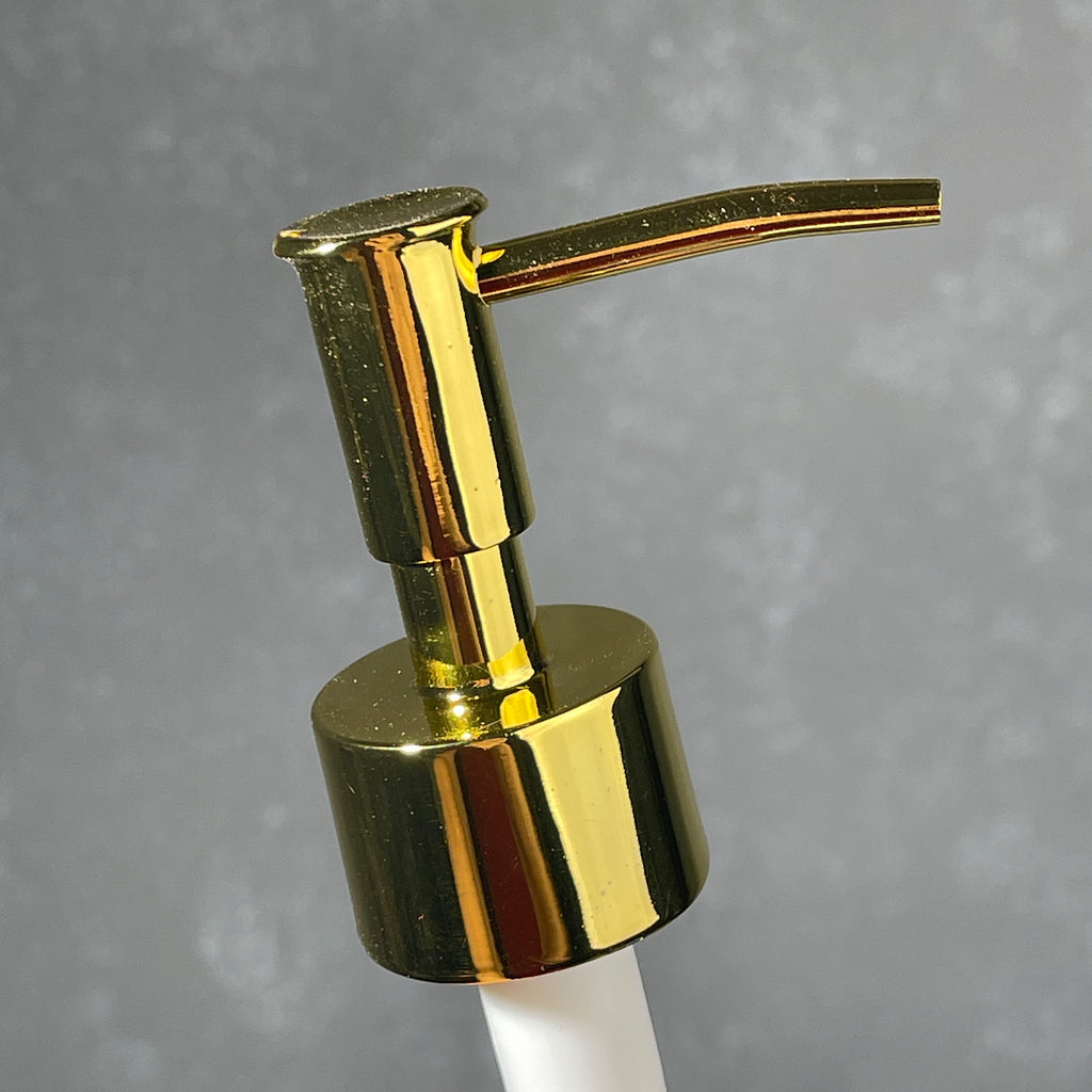gold skinny soap dispenser top