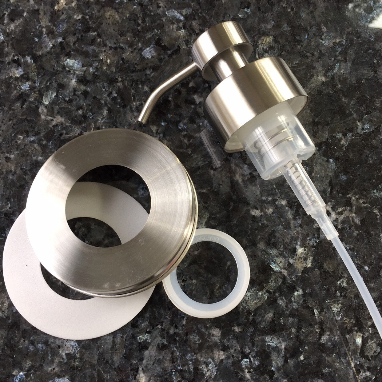 wide mouth mason jar foaming soap pump kit stainless steel