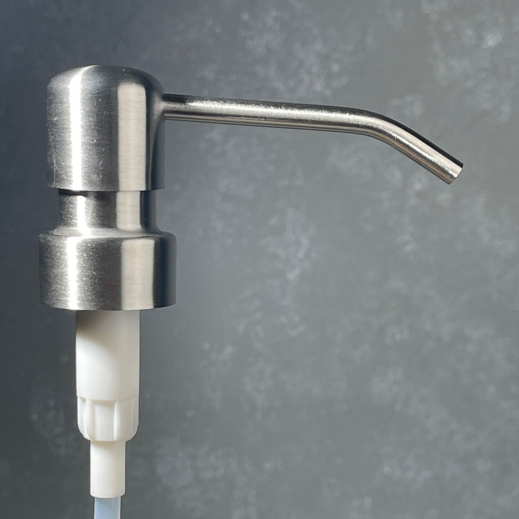 longer spout soap dispenser bird head stainless steel