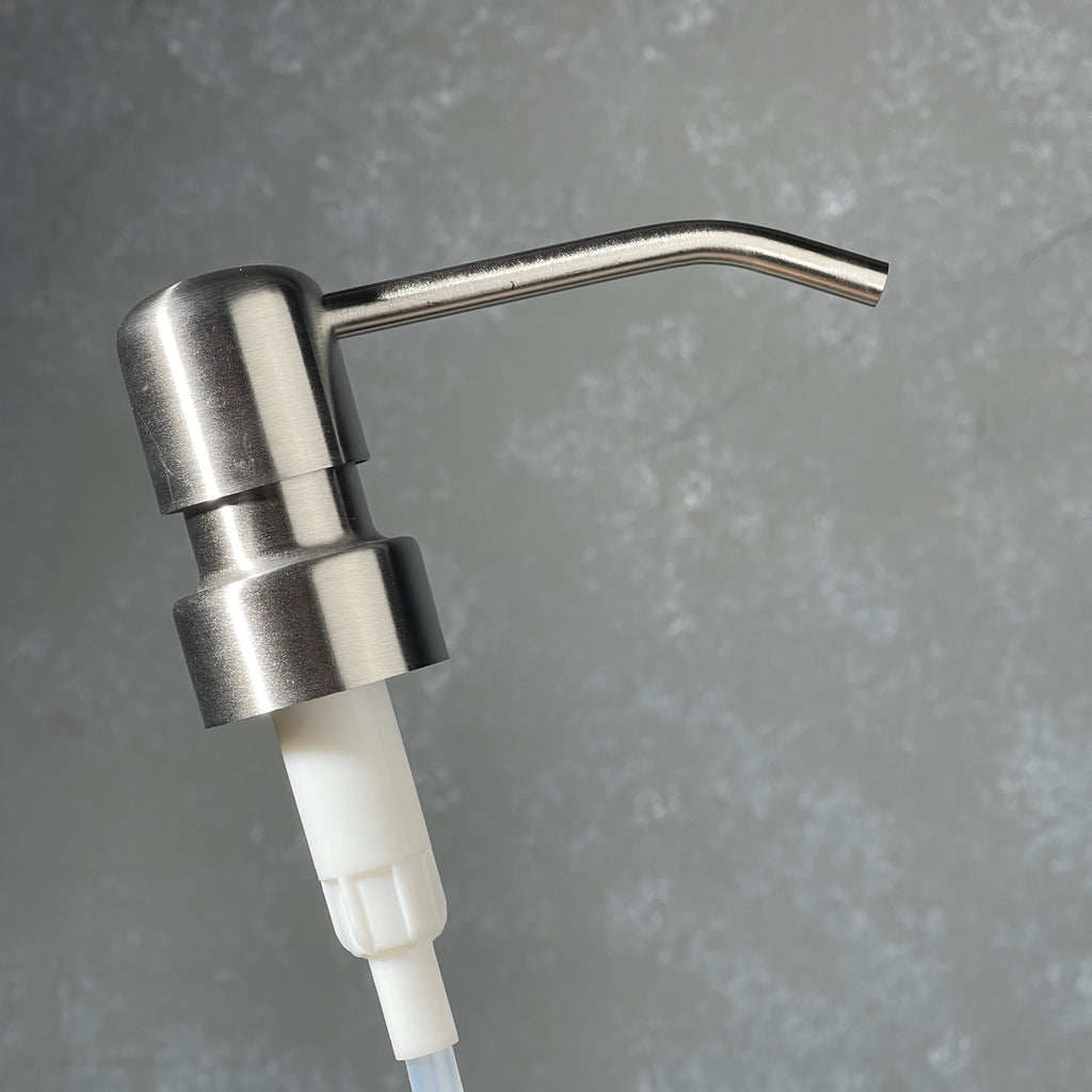 longer spout soap dispenser bird head stainless steel