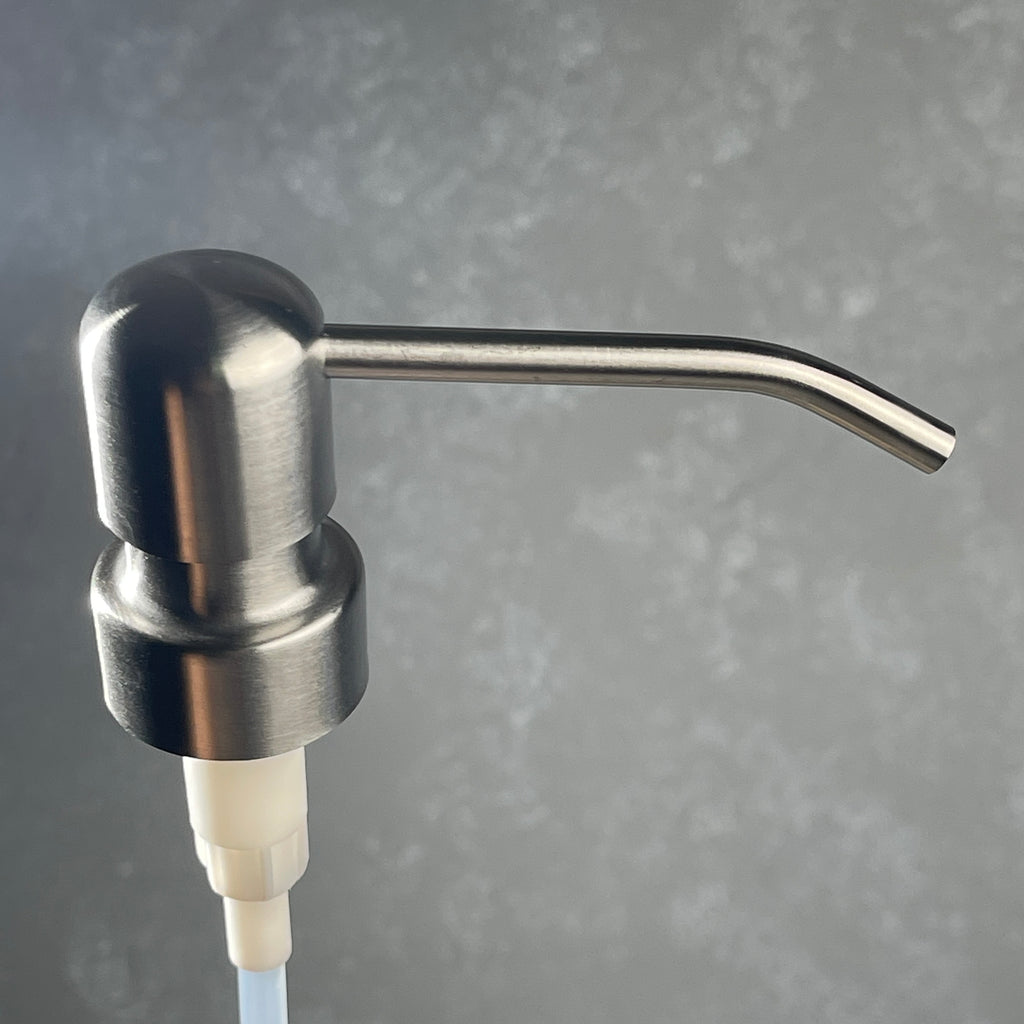 longer spout soap dispenser bird head stainless steel