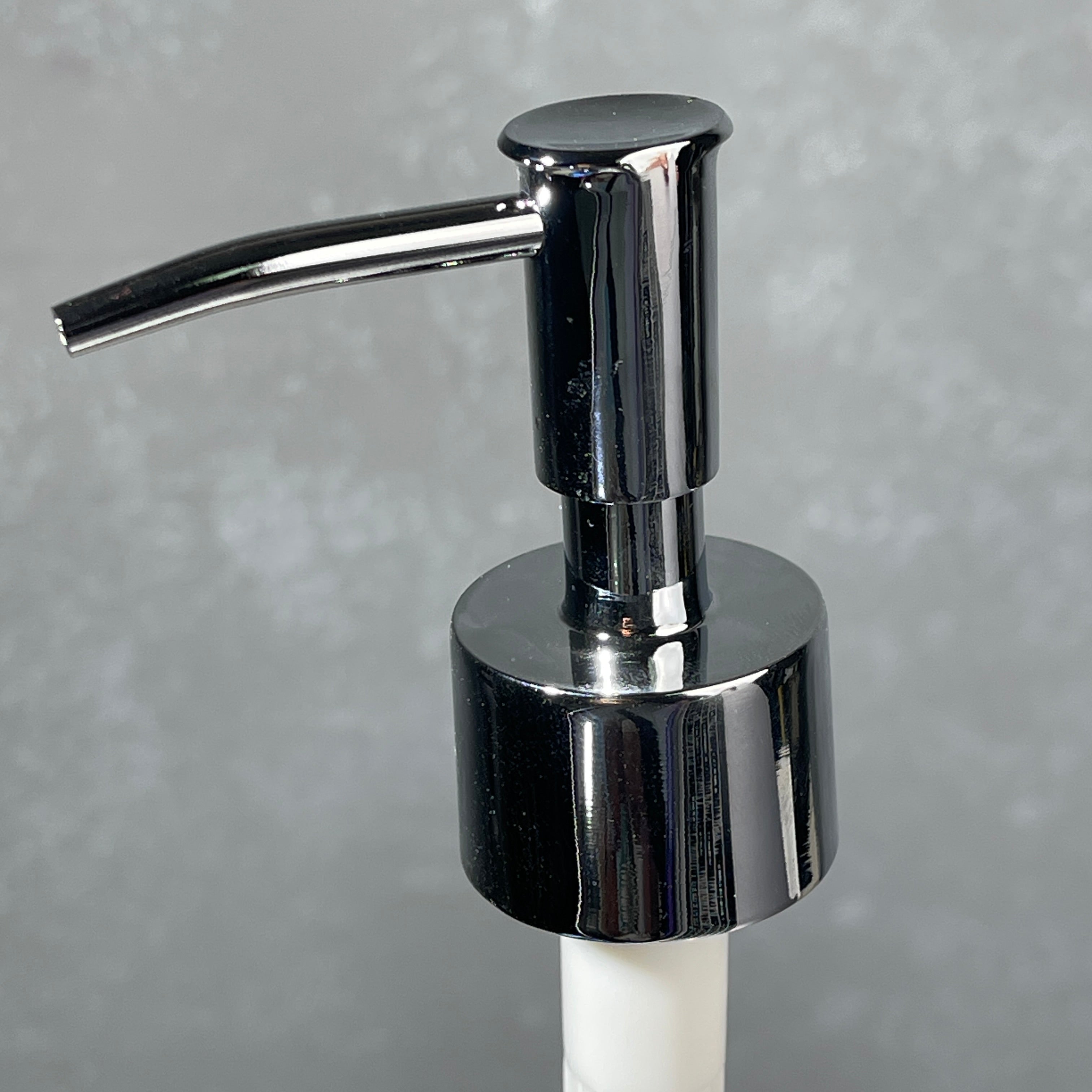 chrome skinnny soap pump head