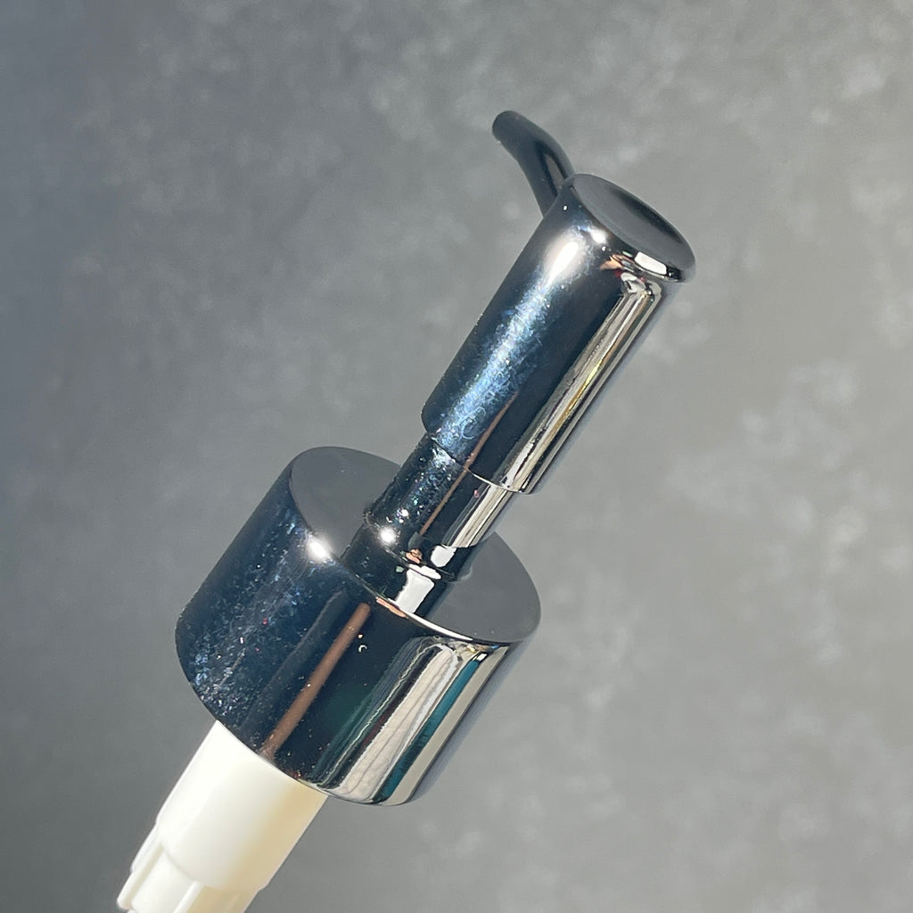 chrome skinnny soap pump head