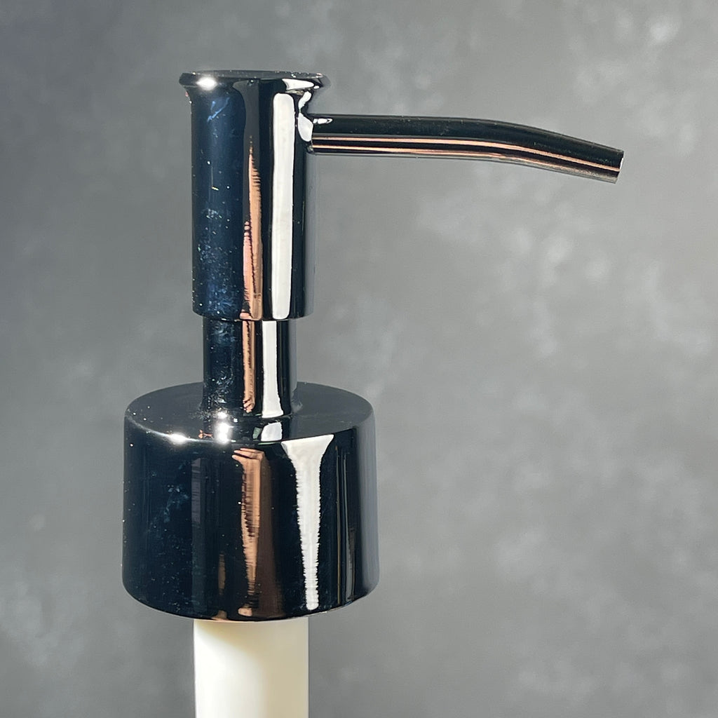 chrome skinnny soap pump head