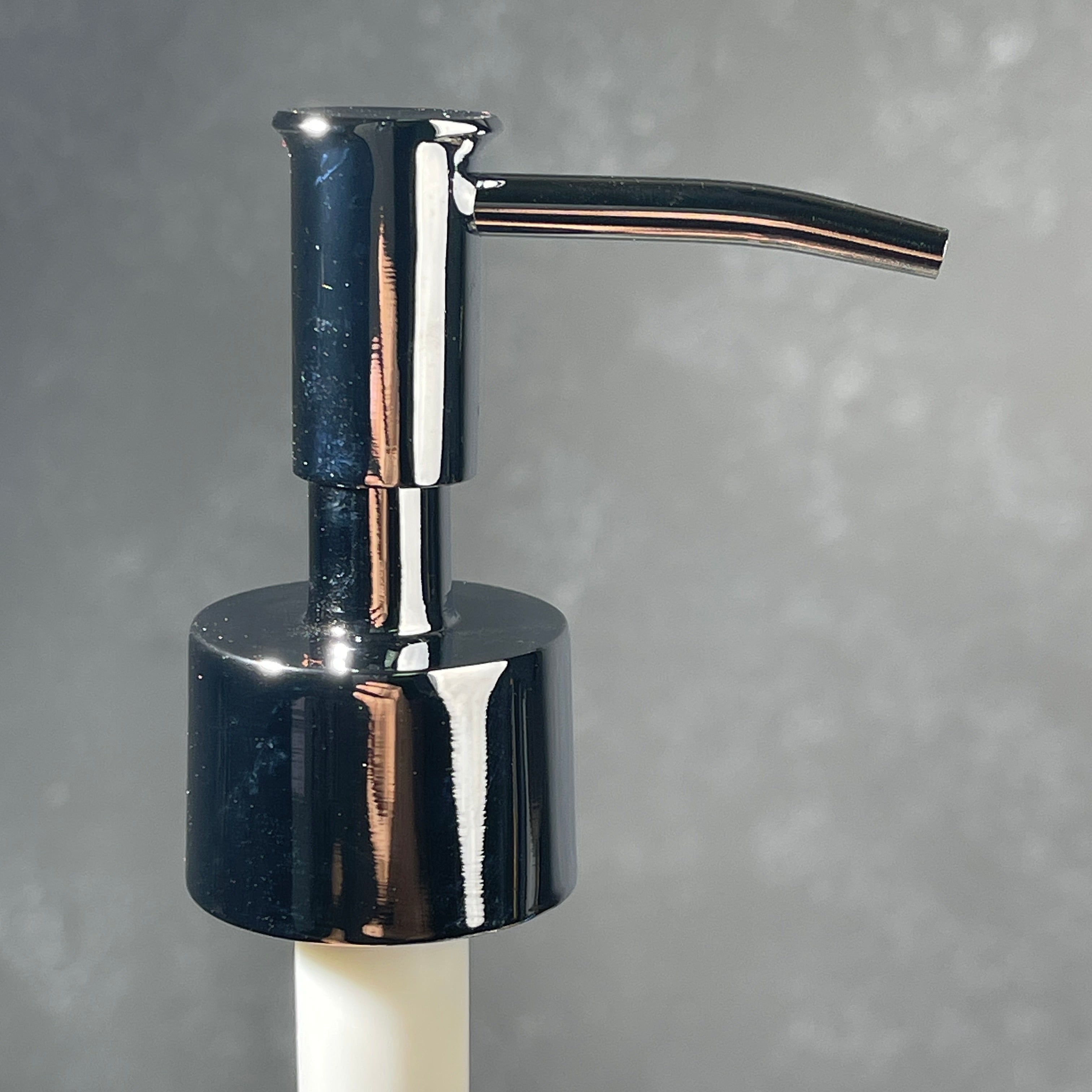 chrome skinnny soap pump head