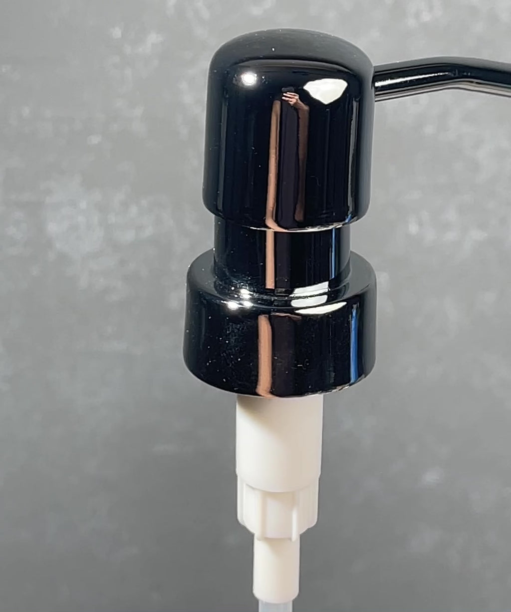 chrome metal soap pump dispenser