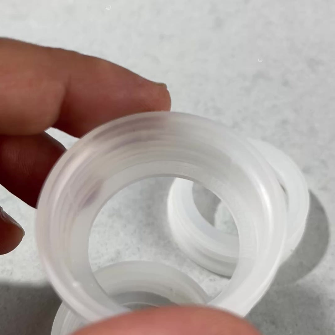clear collar thread rings for big foamer pumps onedreamdesign.com TM